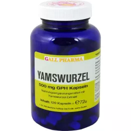 YAMSWURZEL Cápsulas de 500 mg GPH , 120 uds