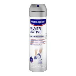 HANSAPLAST Spray para pies Silver Active, 150 ml