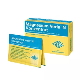 MAGNESIUM VERLA Concentrado de N en polvo para administración oral, 20 uds