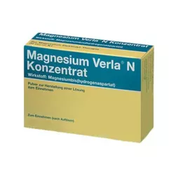 MAGNESIUM VERLA Concentrado de N en polvo para administración oral, 500 uds