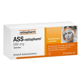 ASS-Comprimidos de ratiopharm 500 mg, 30 uds