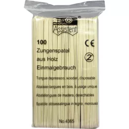 Holzmundspatel, 100 pz