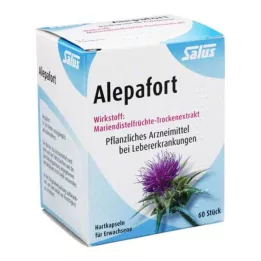 ALEPAFORT Cápsulas duras de cardo mariano, 60 uds