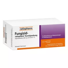 FUNGIZID-ratiopharm 3 Vag.-Tbl.+ 20g Crema, 1 P