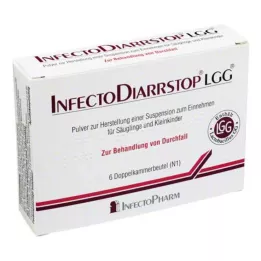 INFECTODIARRSTOP LGG Polvo para la preparación de una suspensión para administración oral, 6 uds