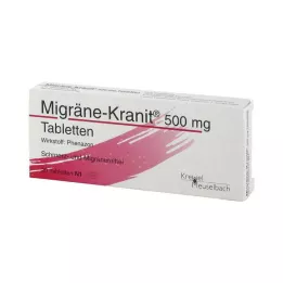 MIGRÄNE KRANIT Comprimidos de 500 mg, 20 uds