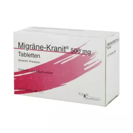 MIGRÄNE KRANIT Comprimidos de 500 mg, 100 uds