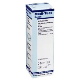 Tiras reactivas de cetona Medi Test, 50 piezas