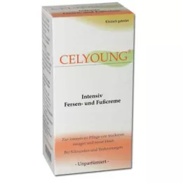 CELYOUNG Crema intensiva para talones y pies, 100 ml