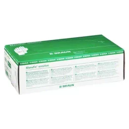 MANUFIX Guantes de prueba de sensibilidad media, 100 uds