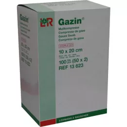 GAZIN Gasa comp.10x20 cm estéril 8 capas, 50X2 uds
