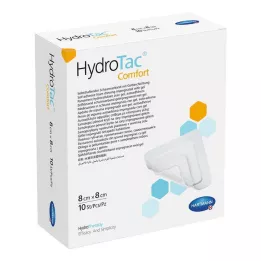 HYDROTAC Asociación de espuma de confort 8x8 cm estéril, 10 pz