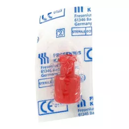 KOMBISTOPFEN Luer-Lock rojo, 1 ud