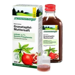 Jugo madre de granada Schoenenberger, 3x200 ml