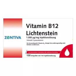 VITAMIN B12 1.000 μg Ampollas de Lichtenstein, 100X1 ml