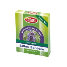 FLORIMEL Bombones de Salvia con Vitamina C sin azúcar, 40 g