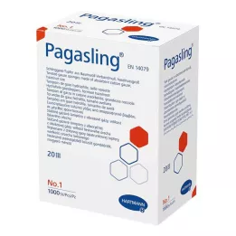 PAGASLING Hisopos de gasa no estériles tamaño 1 del tamaño de una avellana, 1000 uds