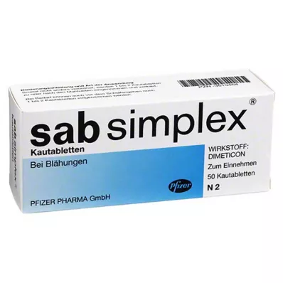 SAB Comprimidos masticables simples, 50 uds SAB Comprimidos masticables simples, 50 uds