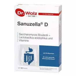 SANUZELLA Cápsulas de celulosa D, 60 uds