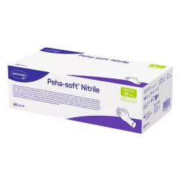 PEHA-SOFT Guantes de nitrilo sin polvo M, 100 uds