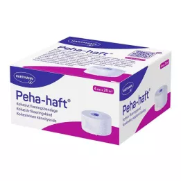 PEHA-HAFT Venda de fijación sin látex 4 cm x 20 m, 1 ud