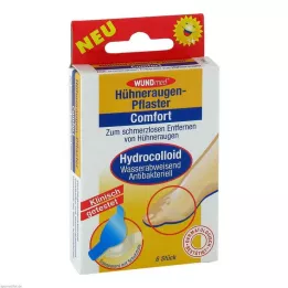 HÜHNERAUGENPFLASTER Hidrocoloide confort, 6 uds