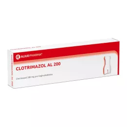 CLOTRIMAZOL AL 200 comprimidos vaginales, 3 uds