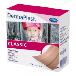 DERMAPLAST CLASSIC Yeso para heridas 4 cm x 5 m, 1 ud