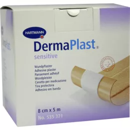 Dermaplast Yeso sensible 8 cmx5 m, 1 pz