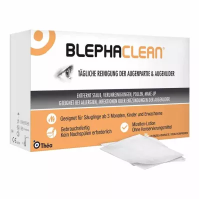 BLEPHACLEAN Compresas estériles, 20 uds