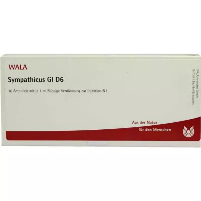 SYMPATHICUS GL D 6 ampollas, 10X1 ml