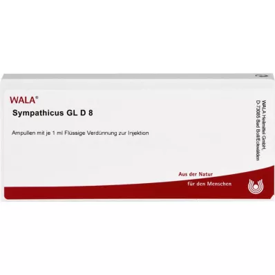 SYMPATHICUS GL D 8 ampolas, 10x1 ml