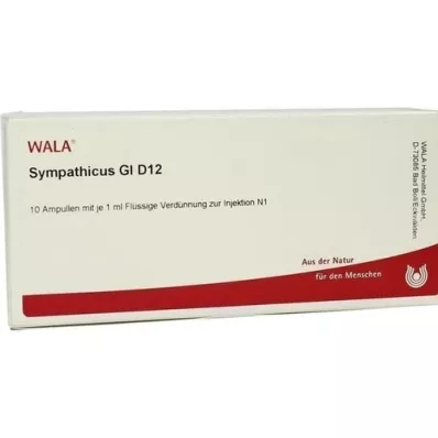 SYMPATHICUS GL D 12 ampollas, 10X1ml