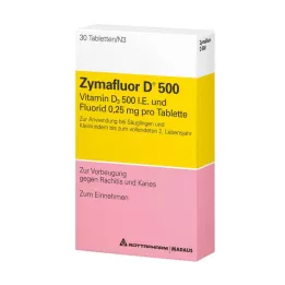 ZYMAFLUOR D 500 comprimidos, 30 uds