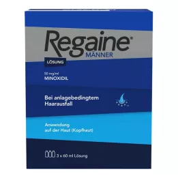 REGAINE Solución para hombres, 3X60 ml