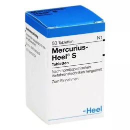 MERCURIUS HEEL Tabletas S, 50 uds