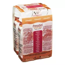 FRESUBIN ENERGY DRINK Botella para beber fresa, 4X200 ml