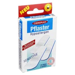 Yesos hipoalergénicos sensibles 2 tamaños, 10 piezas