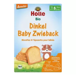 HOLLE Tostadas de espelta ecológica para bebés, 200 g