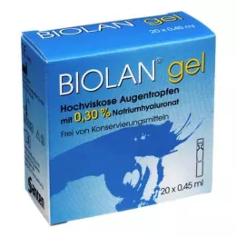 BIOLAN Gotas oftálmicas en gel, 20X0,45 ml