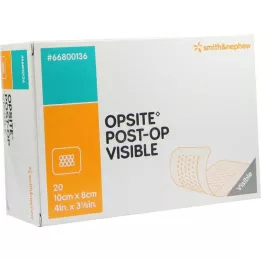 OPSITE Poste-OP Vendaje visible de 8x10 cm, 20 uds