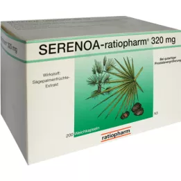 Serenoa ratiopharm Cápsulas blandas de 320 mg, 200 pz