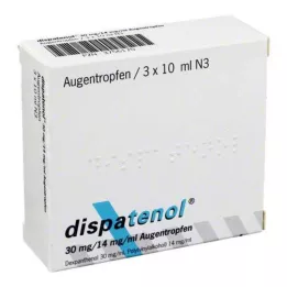 DISPATENOL Gotas para los ojos, 3X10 ml