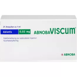 ABNOBAVISCUM Ampollas de Abietis 0,02 mg, 21 uds