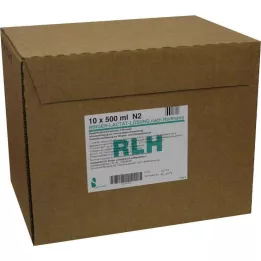 RINGER LACTAT Solución PE-Frascos, 10X500 ml