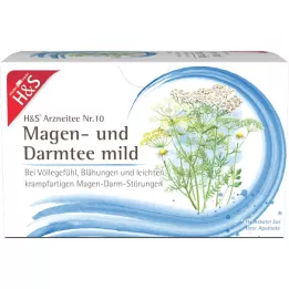 Bolsas de filtro suaves para té intestinal y gástrico H&S, 20 x 2,0 g