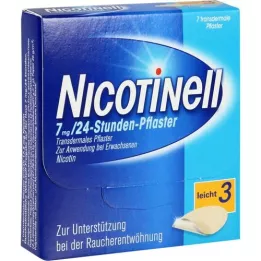 NICOTINELL 7 mg/yeso de 24 horas 17.5 mg, 7 pz