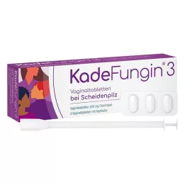 KADEFUNGIN 3 comprimidos vaginales, 3 uds