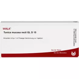 TUNICA Mucosa Recti GL D 15 ampolas, 10x1 ml