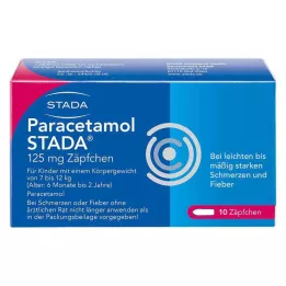 PARACETAMOL STADA Supositorios de 125 mg, 10 uds